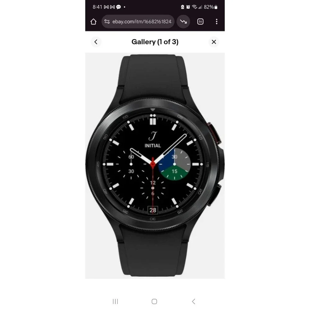 Samsung Galaxy Watch 4 Classic 42mm Black LTE Bluetooth Android Wear BRAND NEW